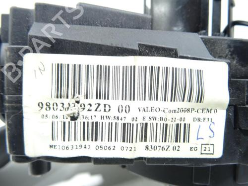 Steering column stalk PEUGEOT 208 I (CA_, CC_) 1.6 HDi | BP32066862I23