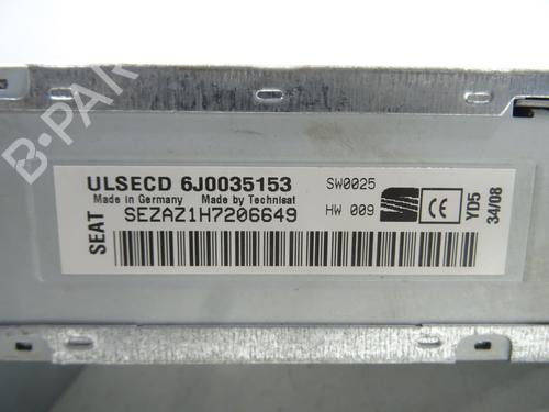 Radio SEAT IBIZA IV (6J5, 6P1) 1.9 TDI | BP25031074E6 