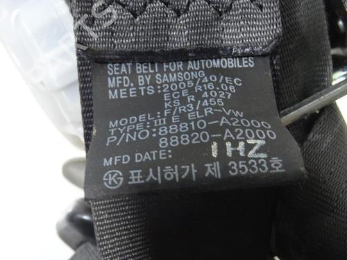 Used Front left seatbelt Front left seatbelt KIA CEE'D Sportswagon (JD) 1.6 GDI (135 hp) 26954338 26954338