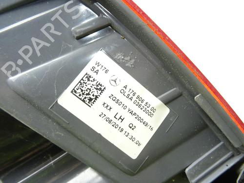 Used Left taillight Left taillight MERCEDES-BENZ A-CLASS (W176) A 200 CDI / d 4-matic (176.002) (136 hp) 31970878 31970878