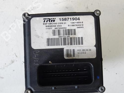 Used ABS pump ABS pump CITROËN C6 (TD_) 2.7 HDi (204 hp) 20038671 20038671