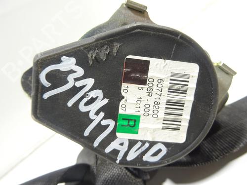 Used Front right seatbelt Front right seatbelt MERCEDES-BENZ A-CLASS (W169) A 180 CDI (169.007, 169.307) (109 hp) 27981836 27981836