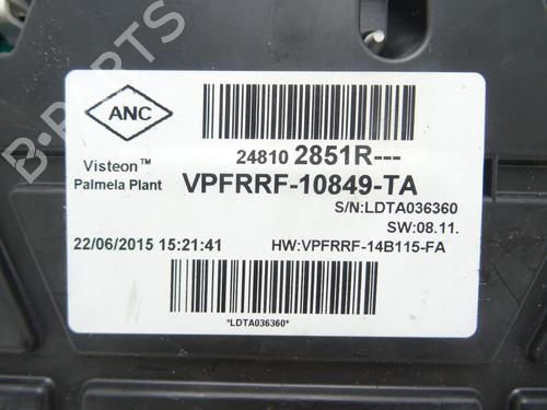 instrument-cluster-opel-vivaro-b-van-x82-2014-2015-2016-2017-2018-2019-2020-36012609 main image