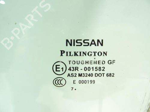Front left door window NISSAN QASHQAI / QASHQAI +2 I (J10, NJ10, JJ10E) 2.0 dCi All-wheel Drive | BP21078793C18 