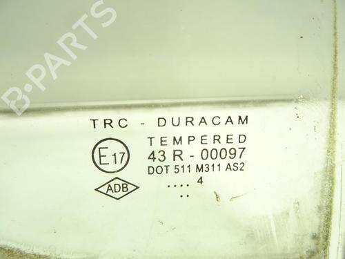 Rear right door window DACIA SANDERO II 1.5 dCi 75 / Blue dCi 75 (B8JW, B8M4, B8AH, B8M7, B8M6) | BP24146081C21 