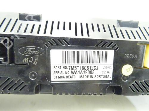 Commande Chauffage FORD C-MAX (DM2) 1.8 TDCi | BP29537454I5 