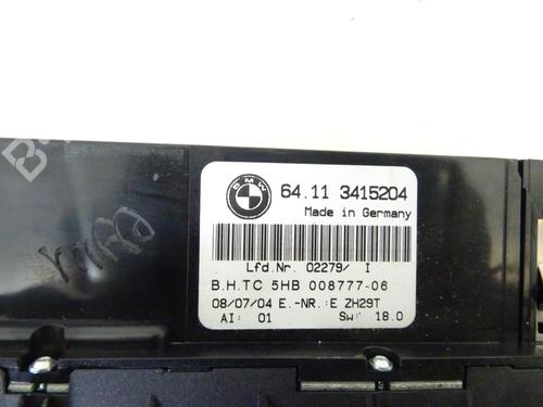 Used Climate control Climate control BMW X3 (E83) 3.0 d (204 hp) 20042202 20042202