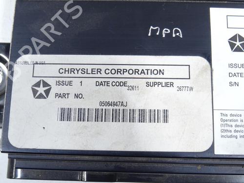 Used Electronic module Electronic module FIAT FREEMONT (345_) 2.0 JTD 4x4 (170 hp) 21046652 21046652