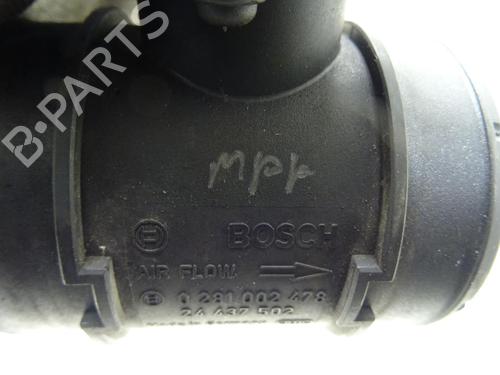 Mass air flow sensor OPEL ZAFIRA A MPV (T98) 2.0 DTI 16V (F75) | BP30104086M95 