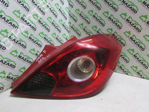 Used Right taillight OPEL CORSA D (S07) 1.3 CDTI (L08, L68) (75 hp) 20059629