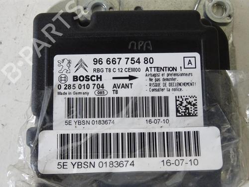 Used ECU airbags PEUGEOT 3008 I MPV (0U_) 1.6 HDi (109 hp) 20063918
