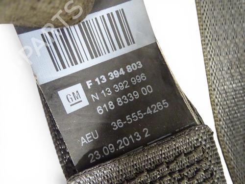 Front left seatbelt OPEL ZAFIRA TOURER C (P12) 1.6 CDTI (75) | BP37589448I26 - Image 6