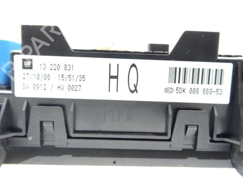 Elektronisk modul OPEL ZAFIRA / ZAFIRA FAMILY B (A05) 1.9 CDTI (M75) | BP29896122M83