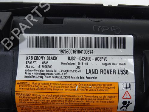 Used Knee airbag Knee airbag LAND ROVER RANGE ROVER EVOQUE (L538) 2.0 D 4x4 (180 hp) 23786490 23786490