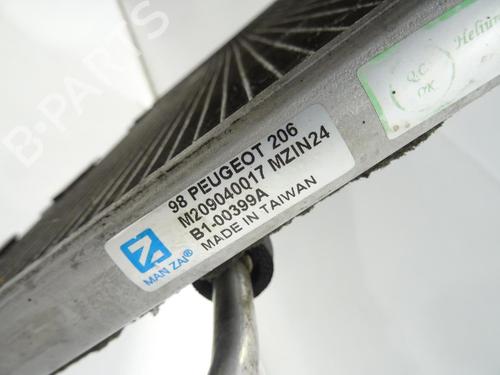 AC radiator PEUGEOT 206 Hatchback (2A/C) 1.4 HDi eco 70 | BP24655949M32 