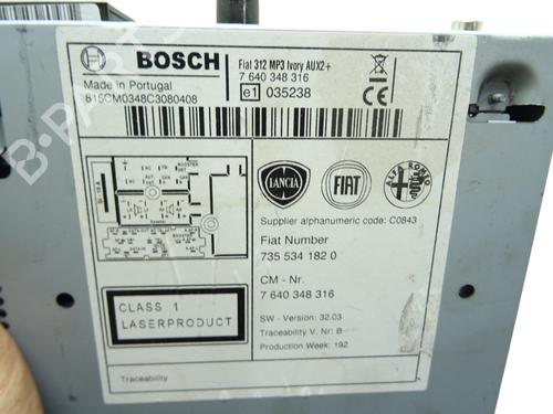 Used Radio Radio 37273112 37273112
