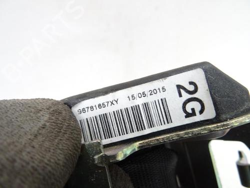 Used Rear left seatbelt Rear left seatbelt PEUGEOT 2008 I (CU_) 1.6 BlueHDi 100 (100 hp) 20063317 20063317