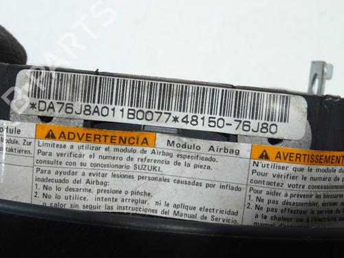 Driver airbag SUZUKI JIMNY Closed Off-Road Vehicle (SN) 1.5 DDiS 4x4 | BP29272568C9 