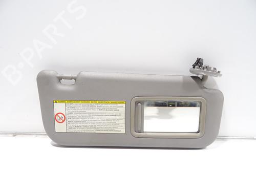 Used Right sun visor TOYOTA YARIS (_P9_) 1.4 D-4D (NLP90_, NLP90R) (90 hp) 27716493