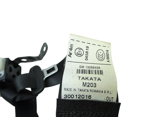 Cinto de segurança traseiro esquerdo Cinto de segurança traseiro esquerdo 38536894 38536894