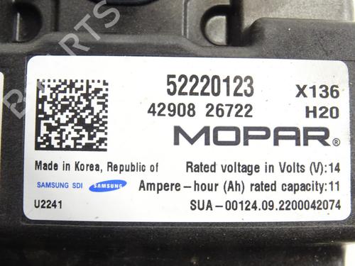 Used Battery Battery FIAT 500 (312_) 1.0 Mild Hybrid (312.AYD1B) (69 hp) 33233654 33233654