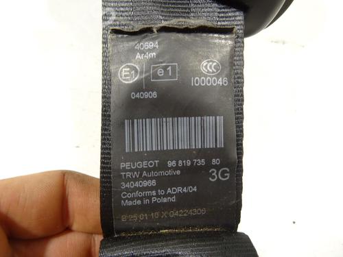 Rear left seatbelt PEUGEOT 5008 (0U_, 0E_) 1.6 HDi | BP27545118I29 