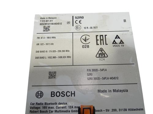 Radio SUZUKI VITARA (LY) 1.4 T AllGrip (APK414) | BP39145774E6 - Image 5