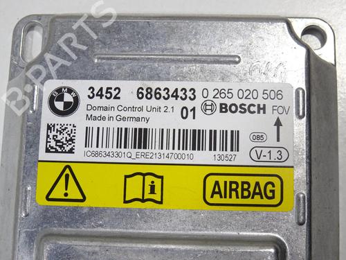 Airbag styreenhed BMW 3 Touring (F31) 320 d xDrive (200 hp) 20062116
