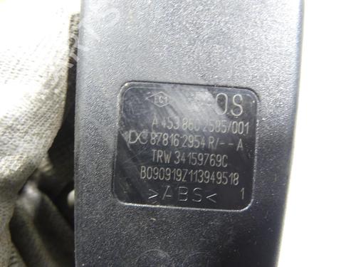 Seat buckle RENAULT TWINGO III (BCM_, BCA_) 0.9 TCe 95 | BP29838651I32  - Image 5