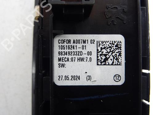 Left front window switch CITROËN C4 III (BA_, BB_, BC_) 1.2 Hybrid 136 (BAHPYJ) | BP29477555I27  - Image 5
