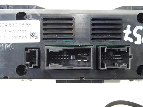 Climate control MERCEDES-BENZ C-CLASS (W204) C 220 CDI (204.002) | BP29503791I5 