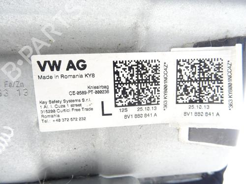 Used Knee airbag Knee airbag AUDI A3 Sportback (8VA, 8VF) 1.4 TFSI (122 hp) 29255427 29255427