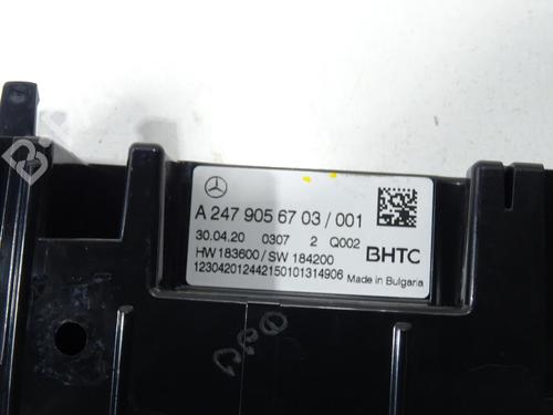 Climate control MERCEDES-BENZ CLA (C118) CLA 220 d (118.314) | BP31313490I5 