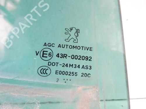 Rear right door window PEUGEOT 5008 (0U_, 0E_) 1.6 HDi | BP20063456C21 
