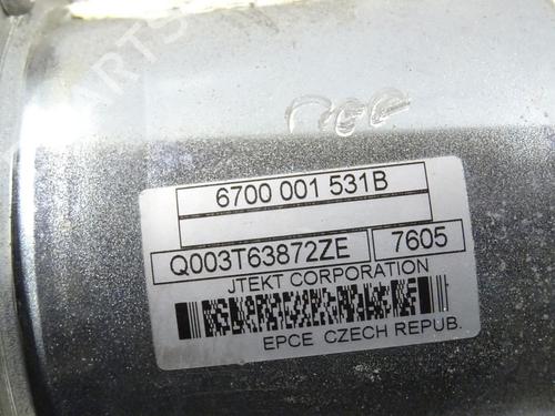 Used Steering rack Steering rack PEUGEOT 207 SW (WK_) 1.6 16V (120 hp) 33991450 33991450