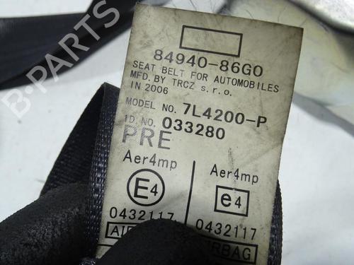 Front left seatbelt SUZUKI IGNIS II (MH) 1.5 4x4 (RM415) | BP33738816I26 - Image 5