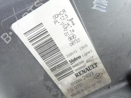 Left headlight RENAULT CLIO III (BR0/1, CR0/1) 1.5 dCi | BP37527700C28 - Image 4