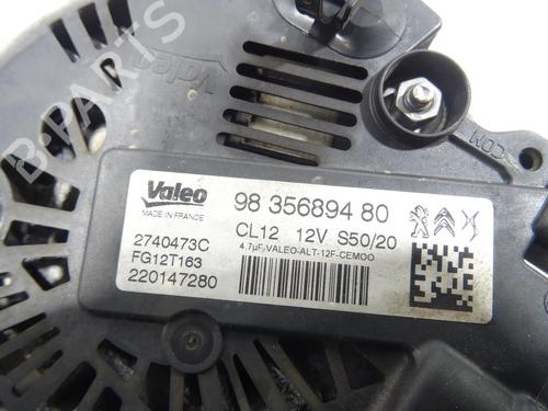 Used Alternator Alternator PEUGEOT 208 II (UB_, UP_, UW_, UJ_) 1.2 PureTech 75 (75 hp) 26124771 26124771