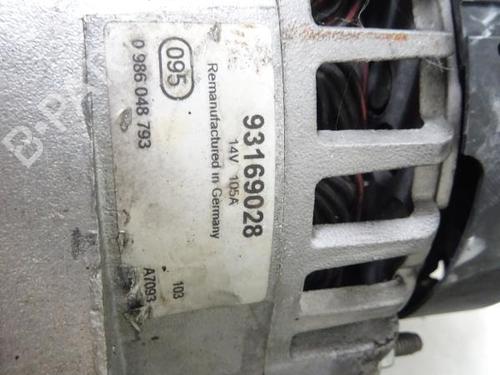 Alternator OPEL ASTRA H (A04) 1.9 CDTI (L48) | BP20176167M7 