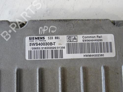Engine control unit (ECU) PEUGEOT 307 SW (3H)  | BP20039516M57 