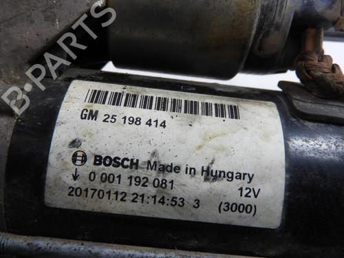 Used Starter Starter OPEL CORSA E (X15) 1.4 (08, 68) (90 hp) 20058411 20058411
