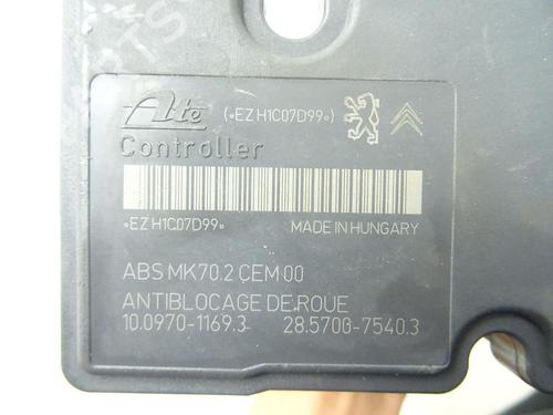 Used ABS pump ABS pump CITROËN C3 Picasso (SH_) 1.6 HDI 90 (92 hp) 33973732 33973732