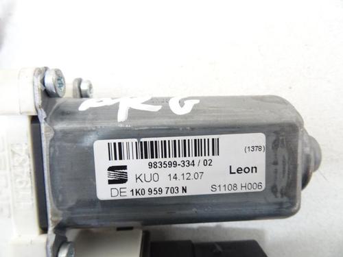 Used Rear left window mechanism Rear left window mechanism SEAT LEON (1P1) 1.9 TDI (105 hp) 20067425 20067425