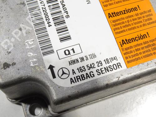 ECU airbags MERCEDES-BENZ M-CLASS (W163) ML 400 CDI (163.128) | BP20694073M53 