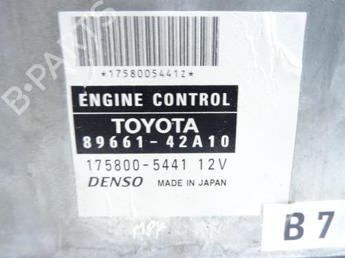 Used Engine control unit (ECU) Engine control unit (ECU) TOYOTA RAV 4 II (_A2_) 2.0 D 4WD (CLA20_, CLA21_, CLA20R, CLA21R) (116 hp) 26027715 26027715