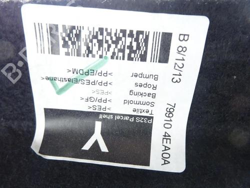 Rear parcel shelf NISSAN QASHQAI II (J11, J11_) 1.6 dCi ALL MODE 4x4-i | BP29838713C85