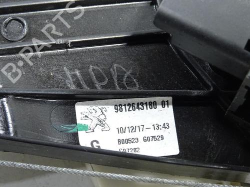 Rear left window mechanism PEUGEOT 5008 II (MC_, MJ_, MR_, M4_) 1.5 BlueHDi 130 (MCYHZJ, MCYHZR, MCYHZX) | BP29599538C24 