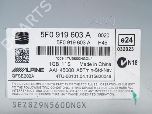 Radio SEAT LEON (5F1) 1.4 TSI | BP21555932E6 