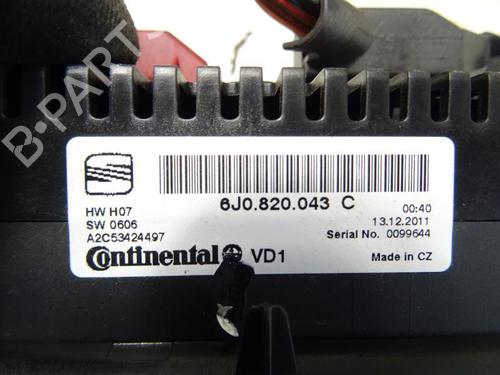 Climate control SEAT IBIZA IV (6J5, 6P1) 2.0 TDI | BP20058482I5 
