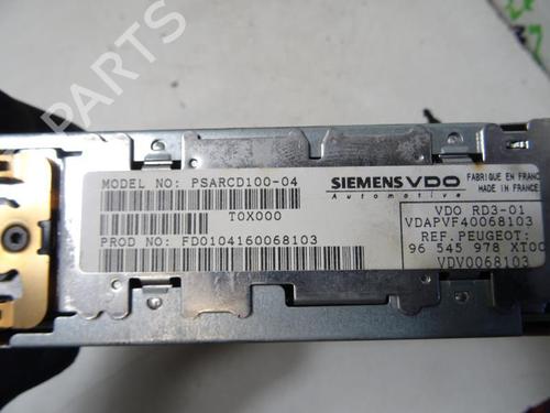 Used Radio Radio PEUGEOT 307 SW (3H) [2002-2009] 20059332 20059332
